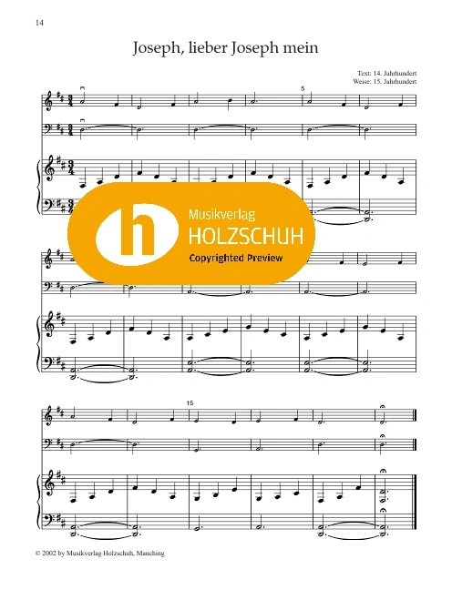 Joseph, lieber Joseph mein